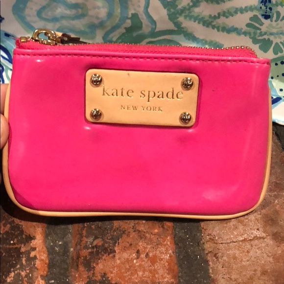 Kate Spade Patent Leather change purse - Picture 2 of 6